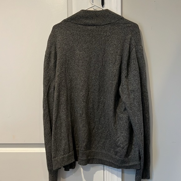 Gap Men Knit Jacket size XL in dark gray color - Picture 4 of 4